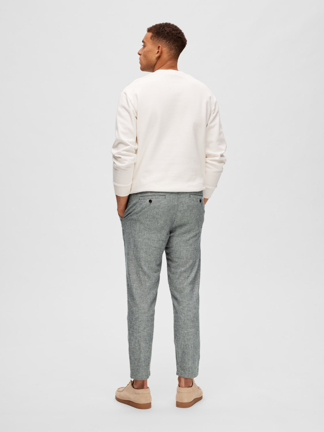 SLH172-SLIMTAPE Pants - Sky Captain